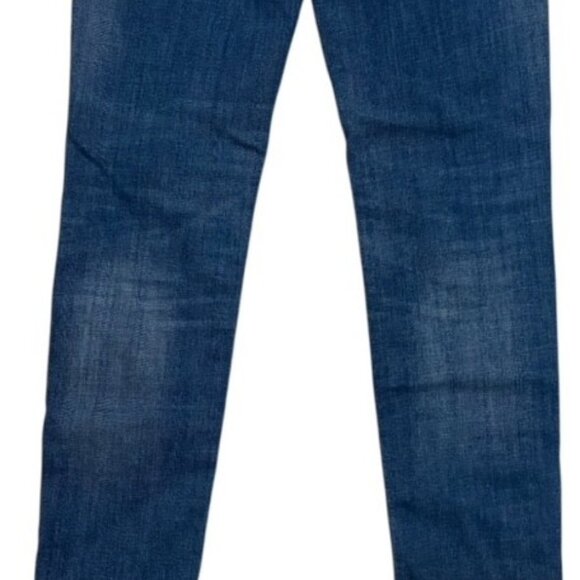 J Jill The Boyfriend Jeans 2P Straight Leg Ankle Stretch Denim Blue Wash NWT - Picture 7 of 10